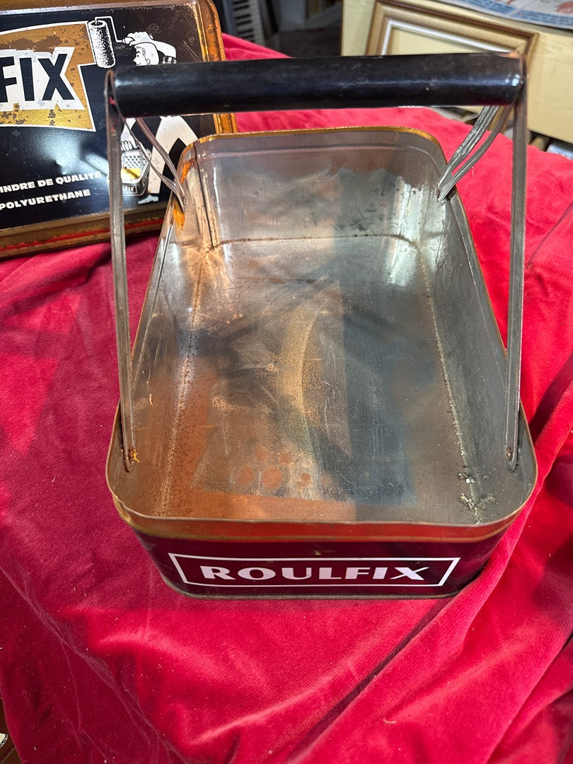 Coffret à anse – Roulfix – Collection – Métal vintage