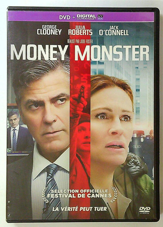 Dvd Money Monster avec George Clooney et Julia Roberts