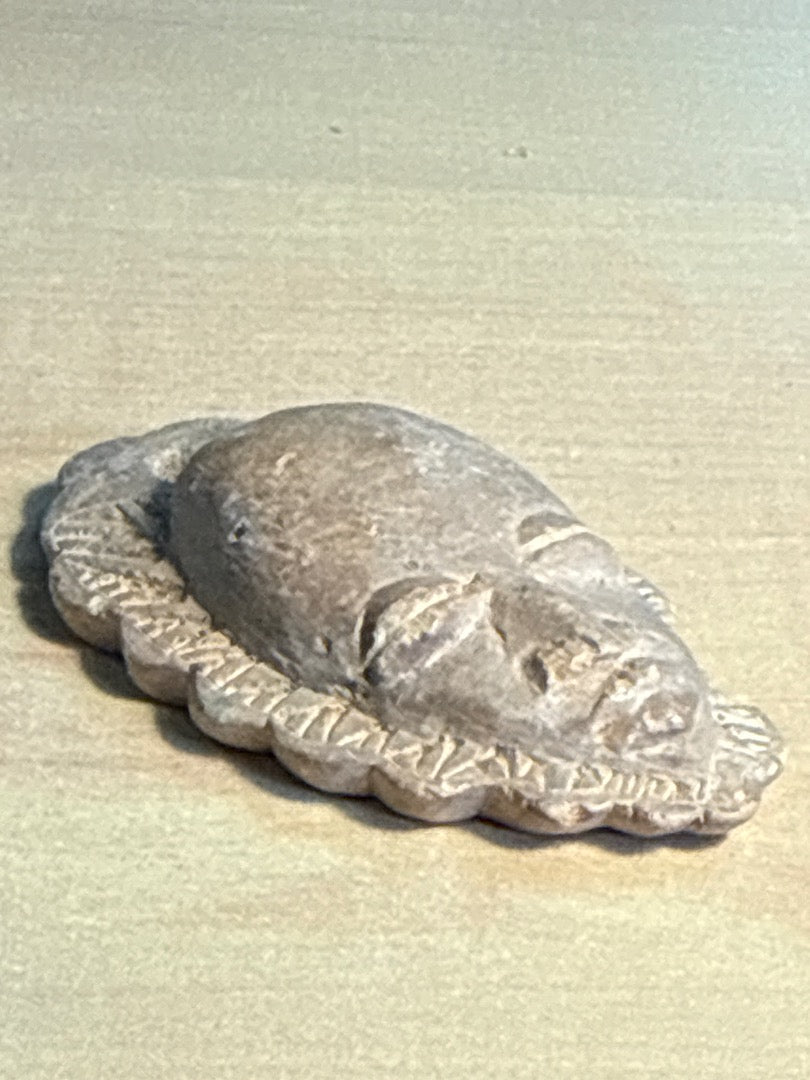 Pendentif masque – Artisanal – Bijoux – Pierre sculptée
