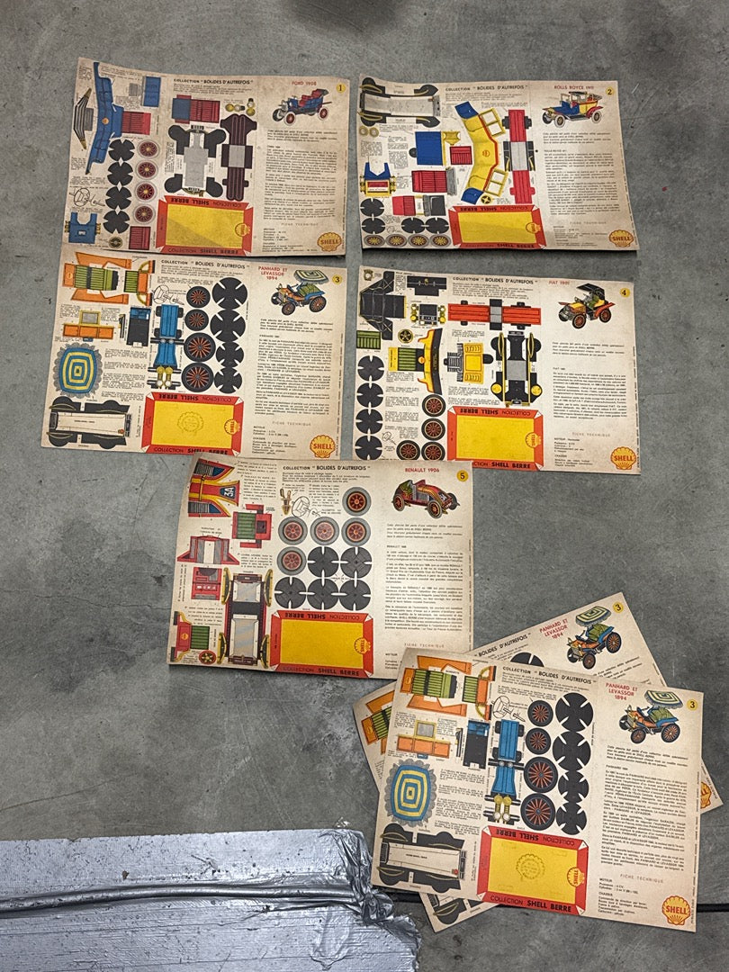 Planche à découper Shell – Bolides d'autrefois vintage