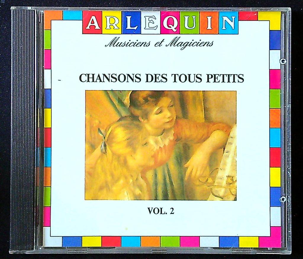 Cd – Arlequin Chansons des tous petits Vol. 2 – Musique – Chansons traditionnelles