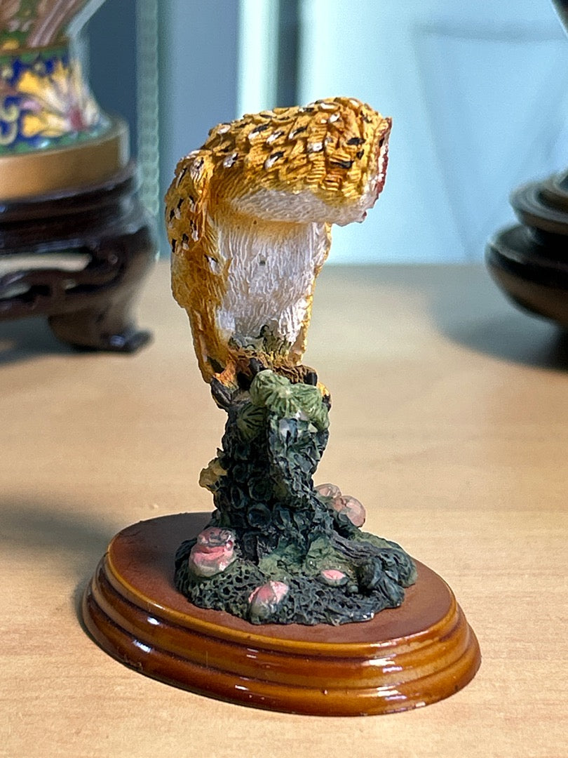Figurine Chouette / Hibou sur Branche