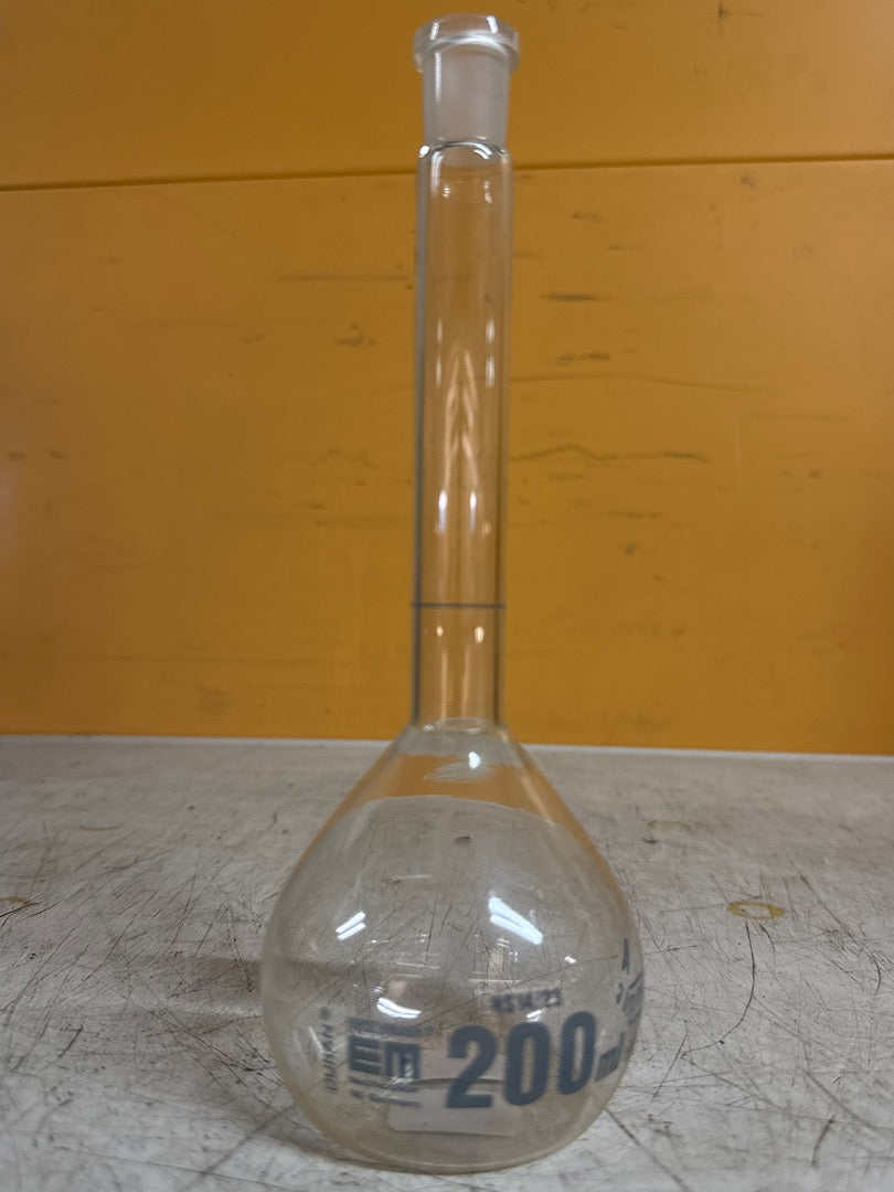 Fiole jaugée – Hirschmann – Verre – Gobelet laboratoire transparent