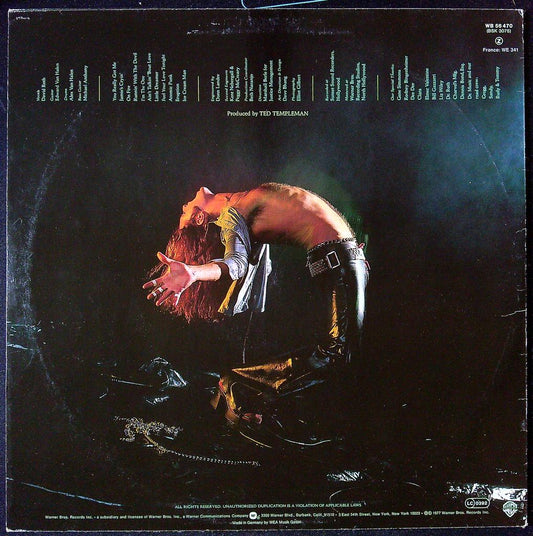 Vinyle Van Halen premier album 1978 Warner Bros