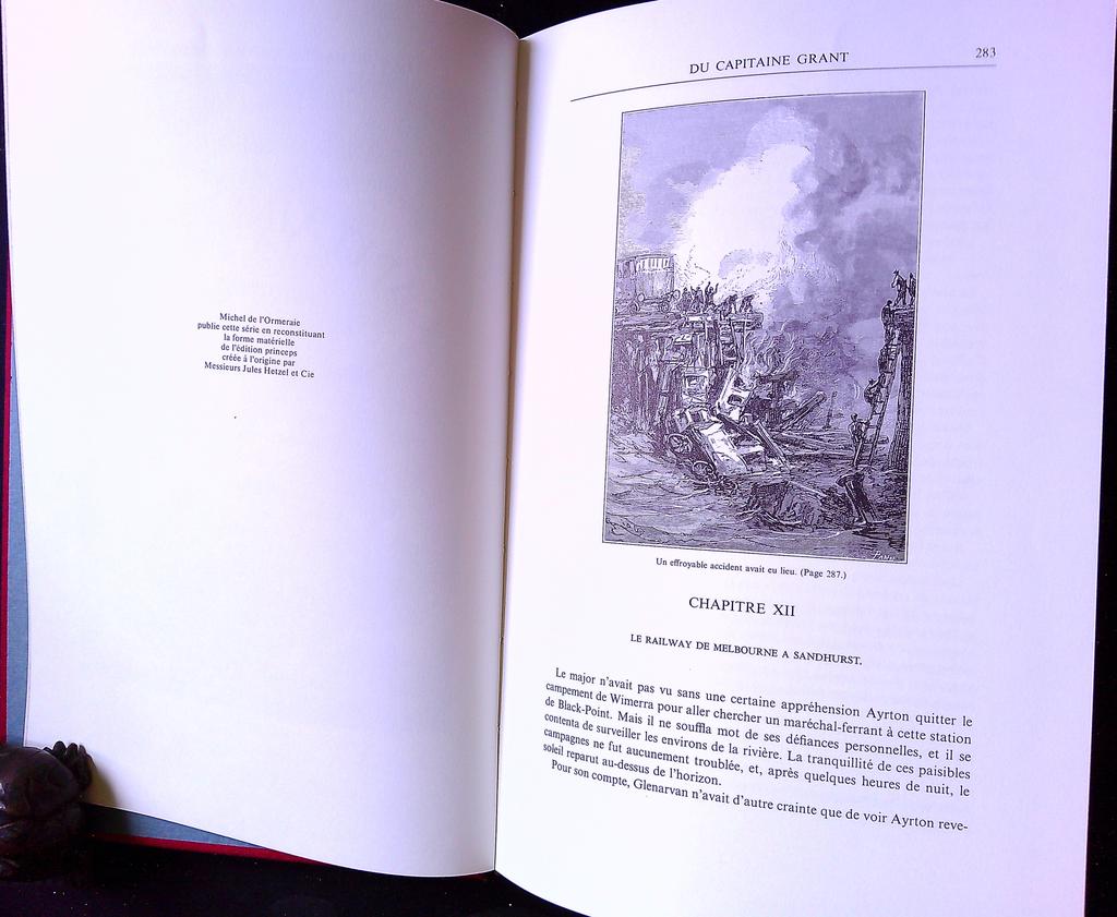 Livre – Jules Verne – Roman – Édition Michel de l'ormeraie