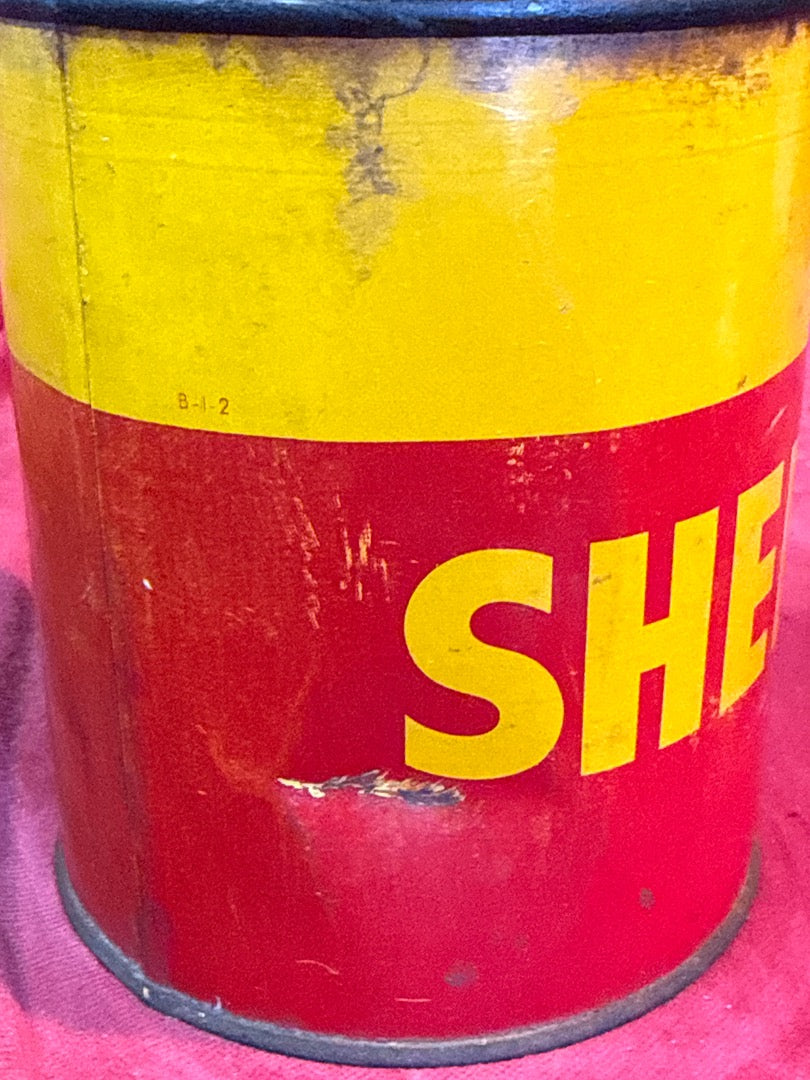 Bidon de graisse – Shell – Collection – Vintage en métal