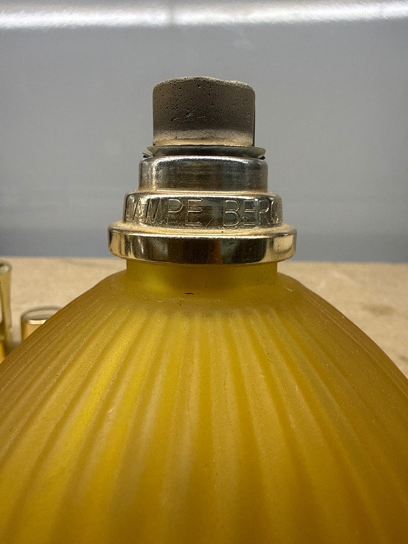 Lampe Berger – Lampe catalytique – Décoration – Verre jaune