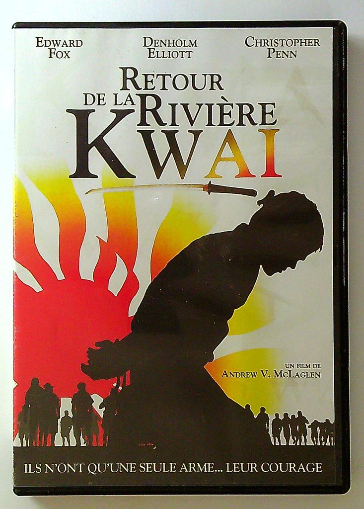 Dvd Retour de la Rivière Kwai - Film de Guerre