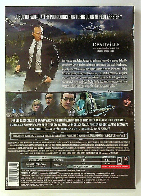Dvd Suspect Nicolas Cage John Cusack thriller policier