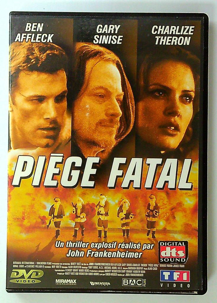 Dvd Piège Fatal ben Affleck Gary Sinise Charlize Theron