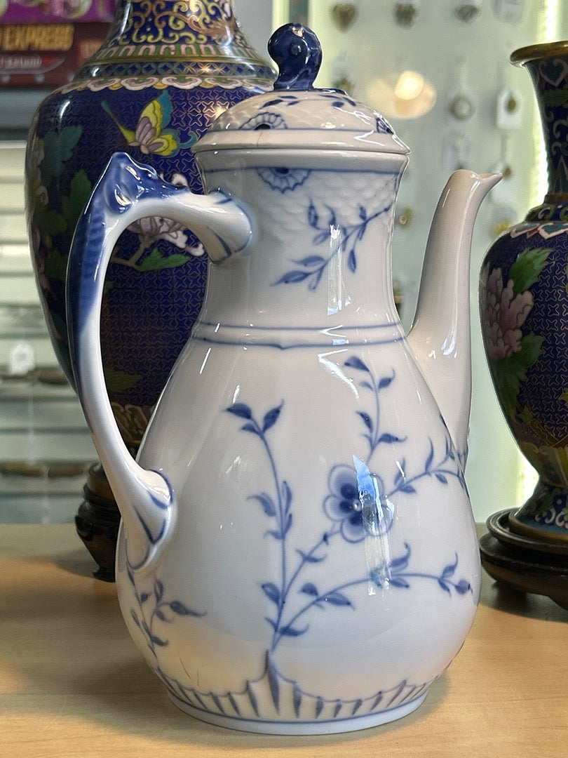 Cafetière B&g Bing et Grondahl Butterfly Porcelaine