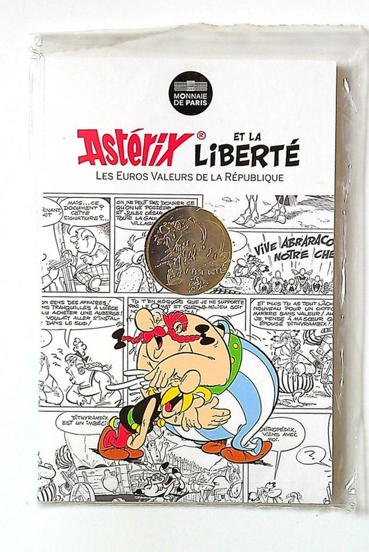 pièce 10€ Argent Astérix la Liberté Monnaie de Paris