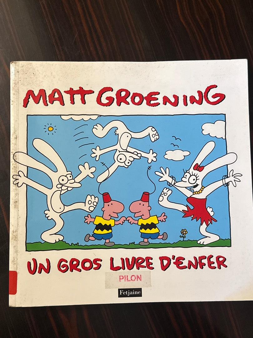Livre Bd – Matt Groening – Un gros livre d'enfer