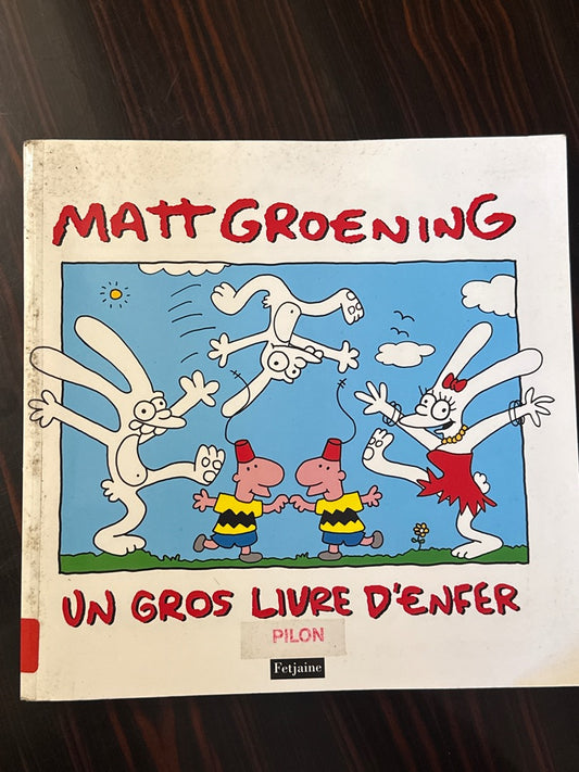Livre Bd – Matt Groening – Un gros livre d'enfer