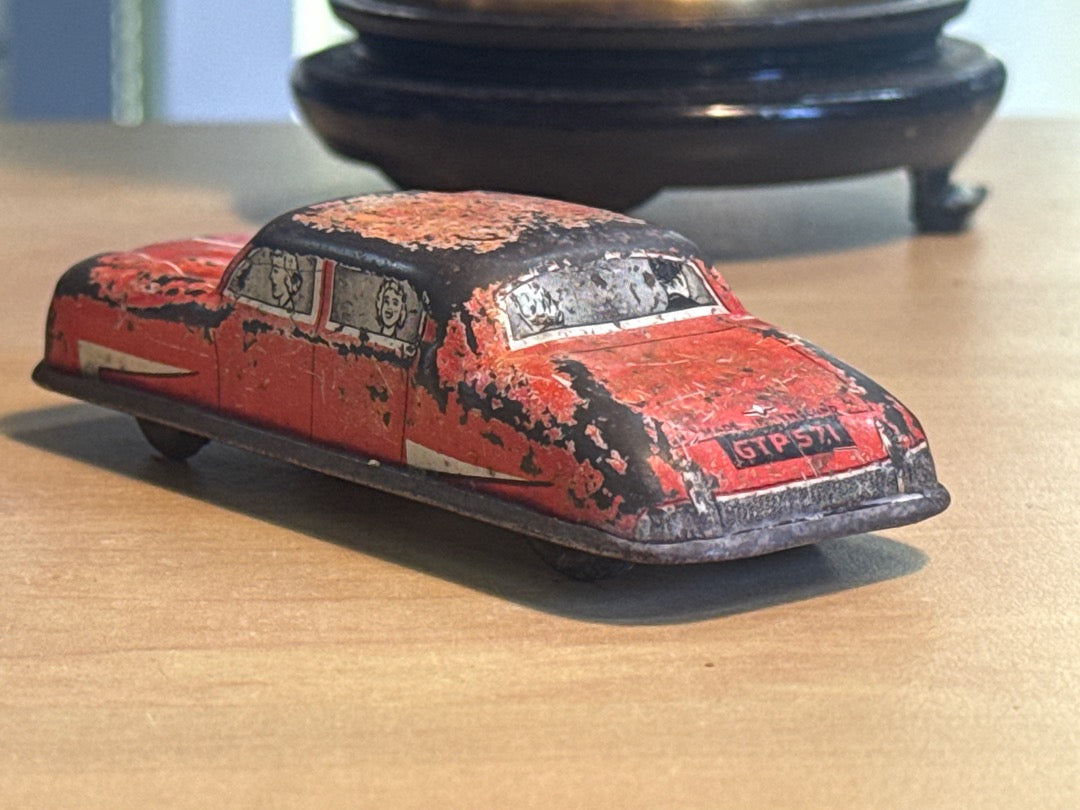 Voiture miniature en tôle – Mettoy – Jouet – Style vintage