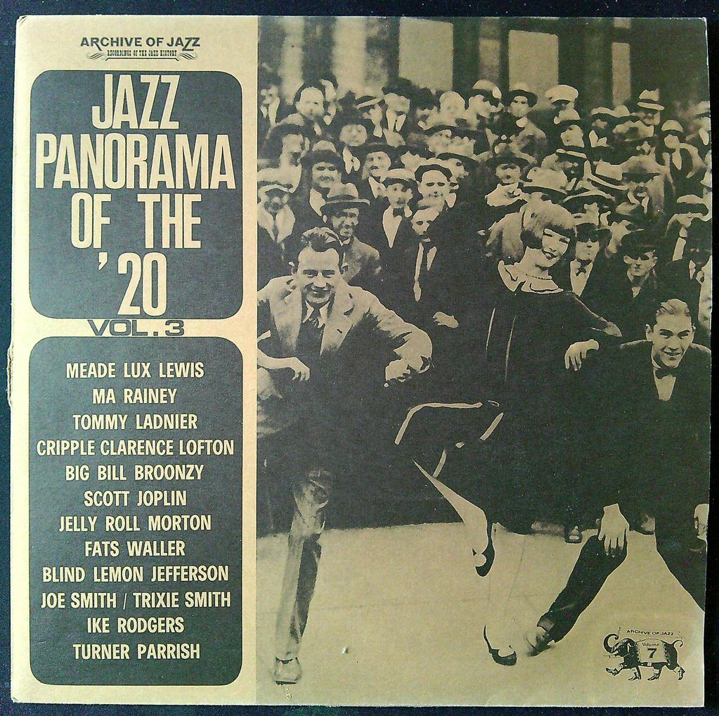 Vinyle Jazz Panorama Of The '20 Vol. 3 Archive of Jazz beige