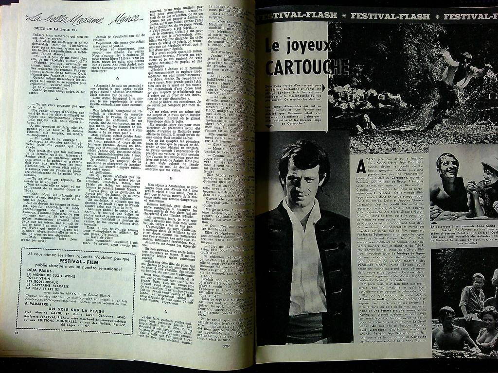 Magazine Festival – N° 639 – Cinéma – Édition 1962