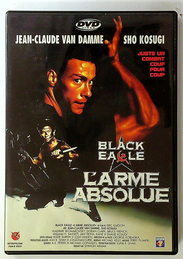 Dvd Black Eagle L'arme absolue Jean-claude Van Damme