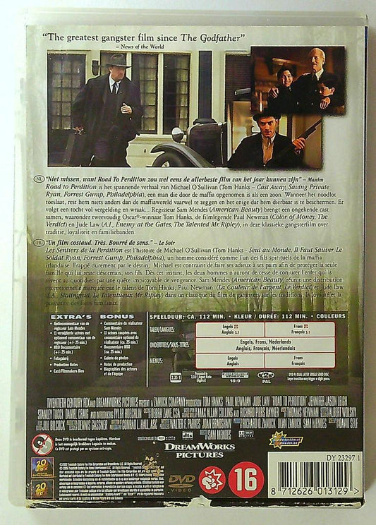 Dvd Les sentiers de la perdition Tom Hanks Sam Mendes
