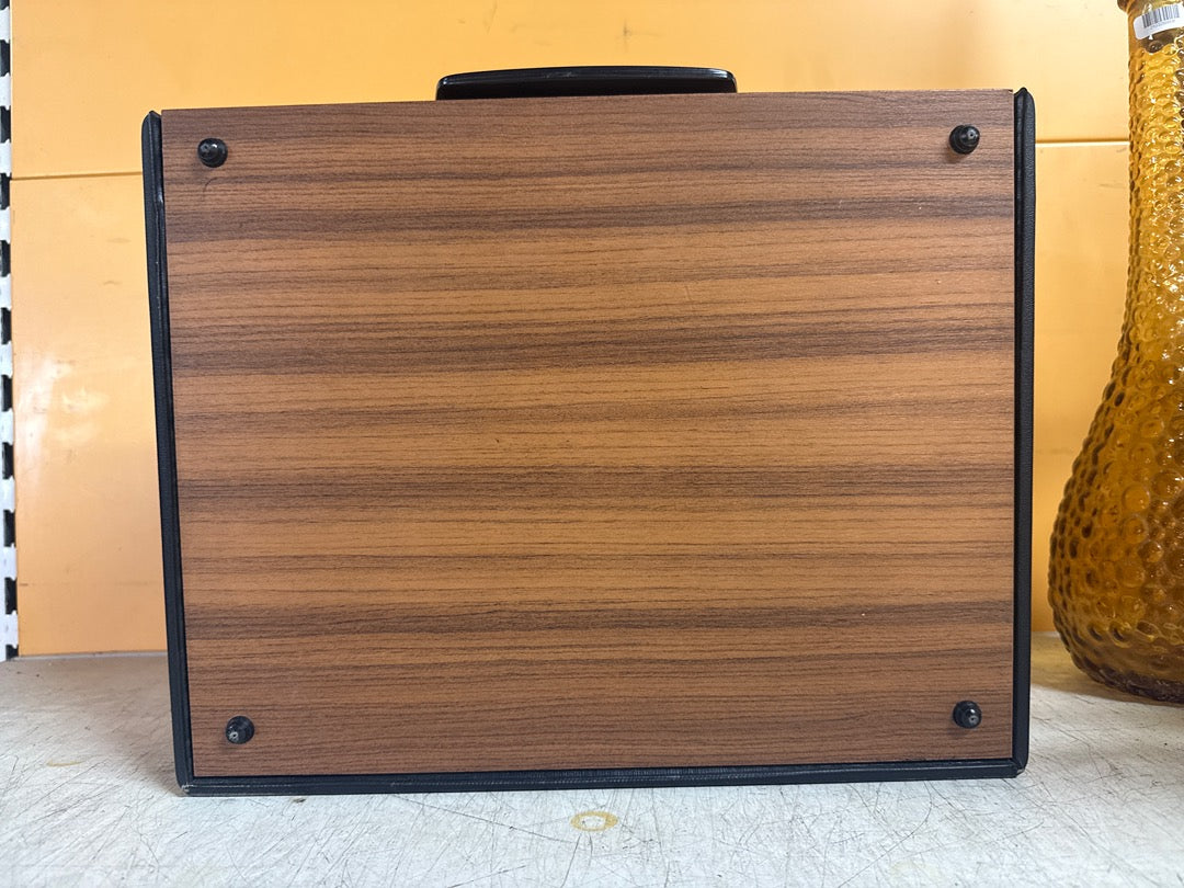 Tourne-disque – Pathé Marconi – Valise vintage bois