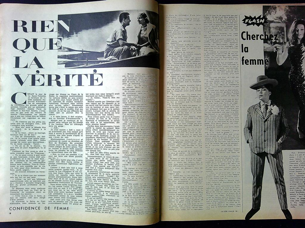 Magazine Festival N° 681 – Cinéma – Roman-photo vintage