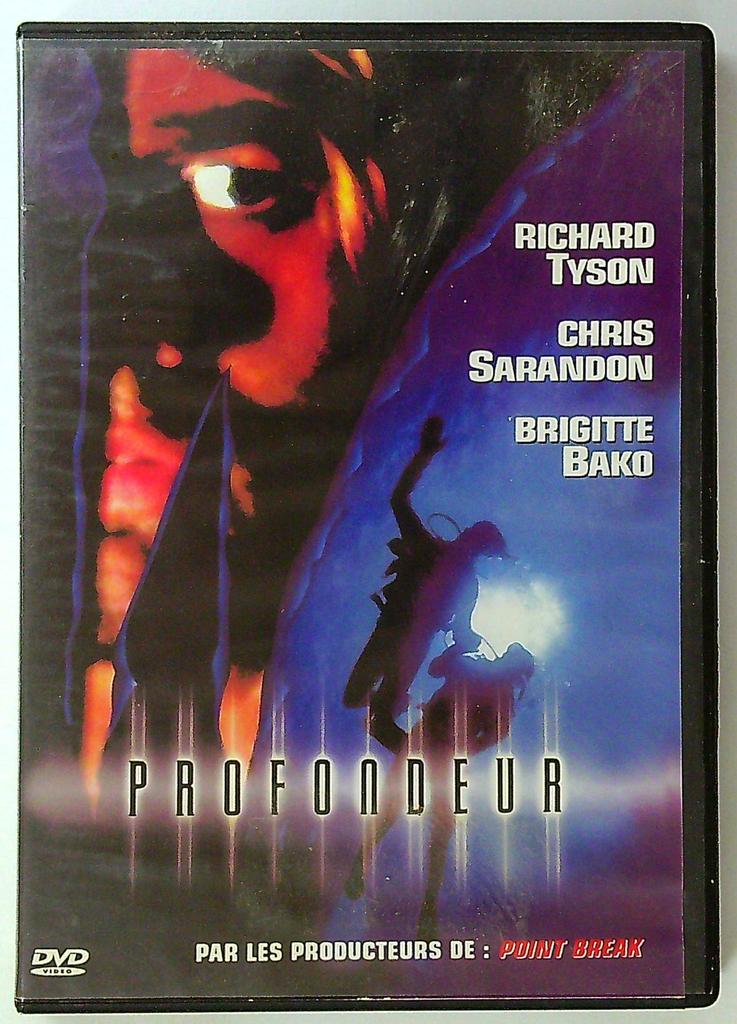Dvd Profondeur Richard Tyson Chris Sarandon Thriller