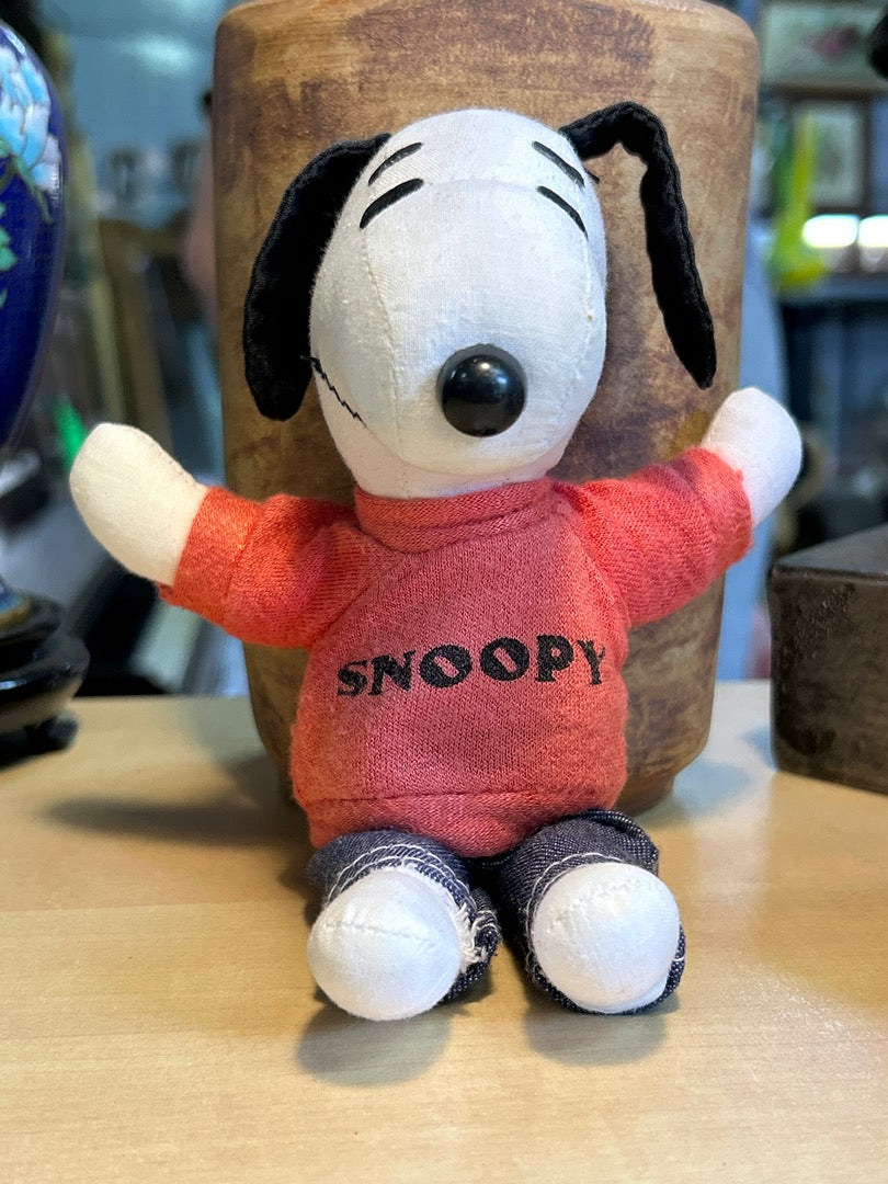 Peluche Snoopy vintage – Pull rouge