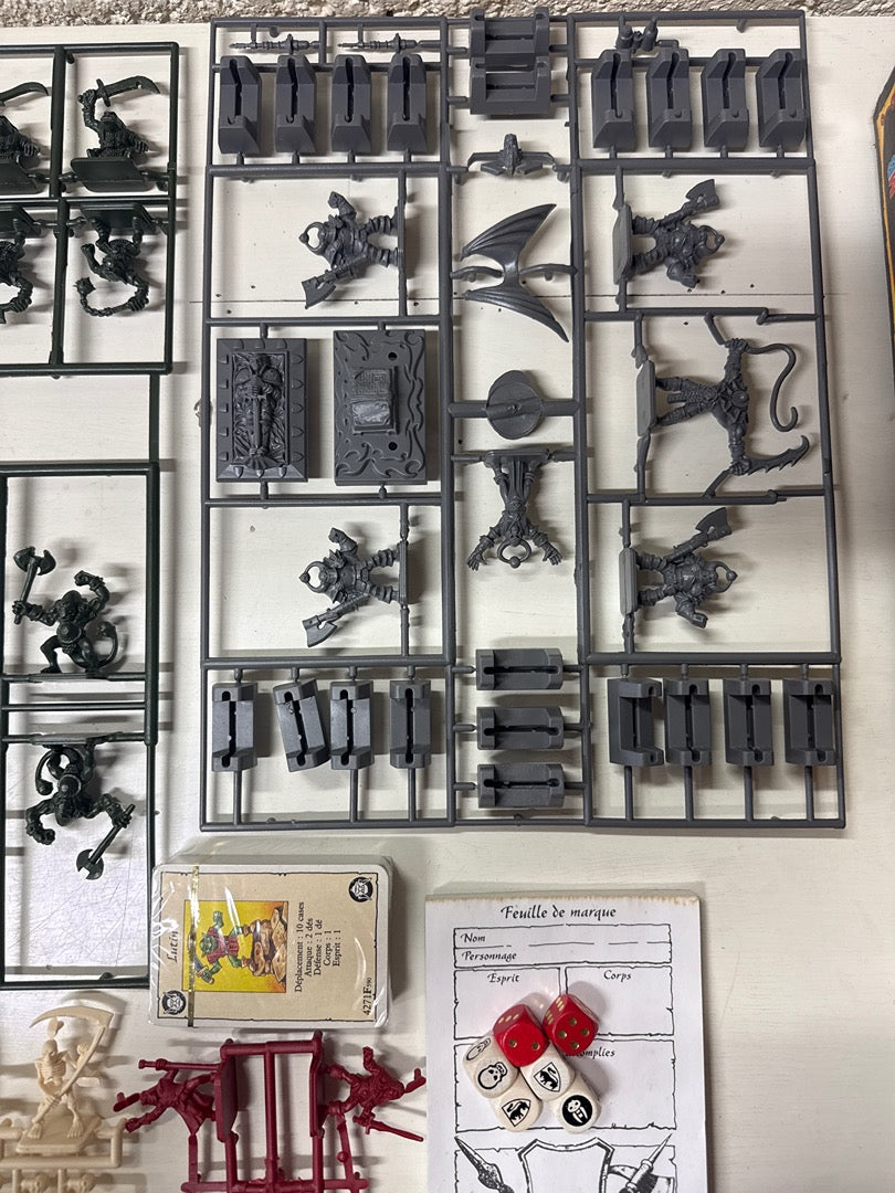 Heroquest Mb Games Workshop edition originale Fr 1989 Neuf sur grappes Non Dépunché