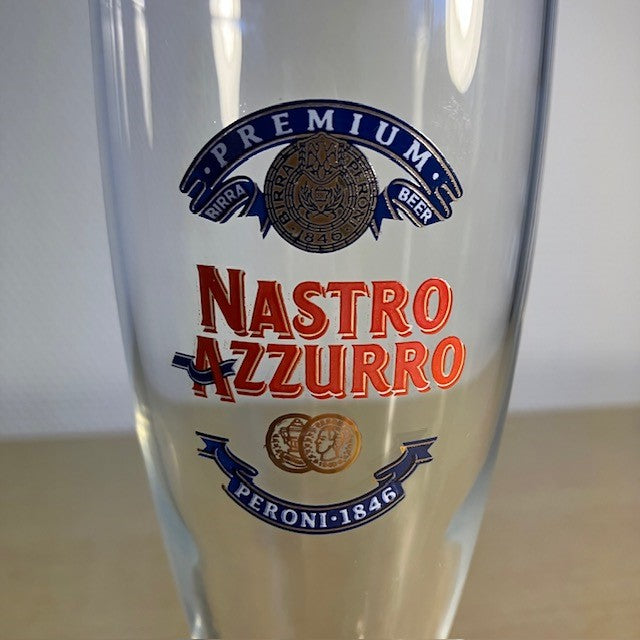 Ensemble De 6 Verres A Bière, Nastro Azzurro, Proni-1846