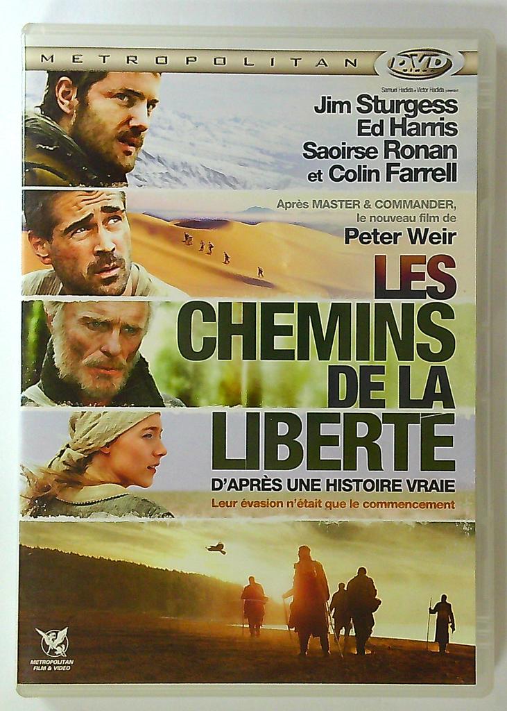 Dvd Les Chemins de la liberté - Peter Weir