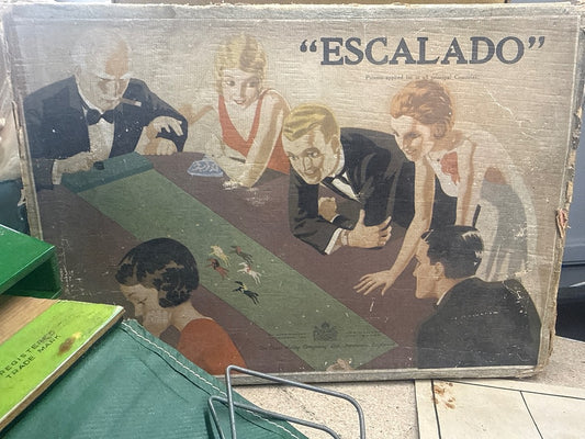 Jeu Escalado – Chad Valley – Collection – Chevaux en plomb
