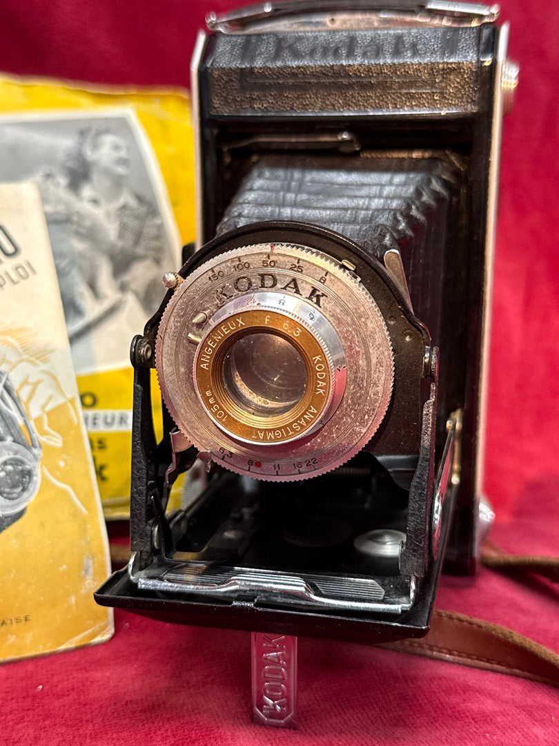 Appareil photo Kodak 620 ancien avec etui et mode d emploi