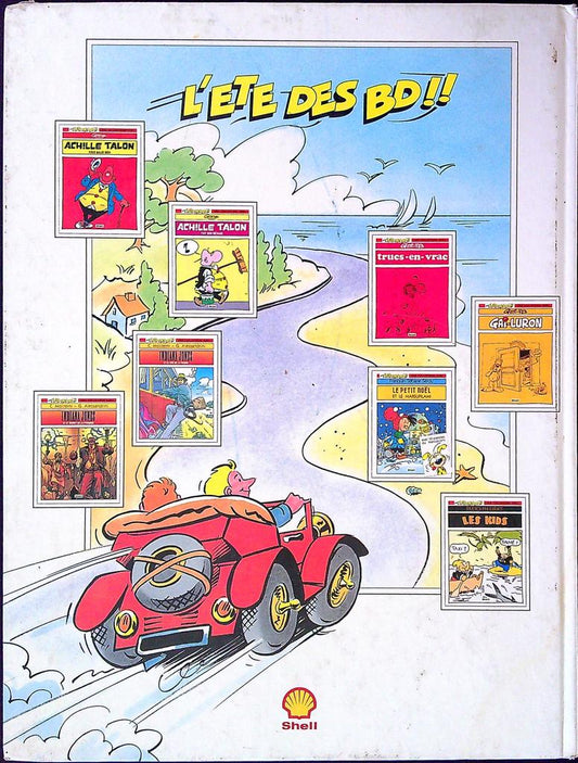 Bd – Gai-luron Gotlib Shell – Livre – Édition promotionnelle vintage