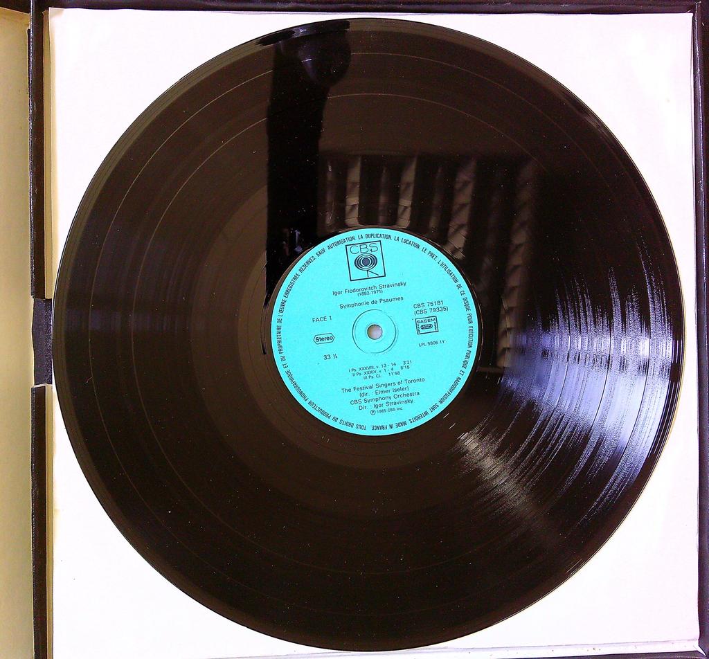 Coffret vinyle – Stravinsky – Classique – Édition Cbs