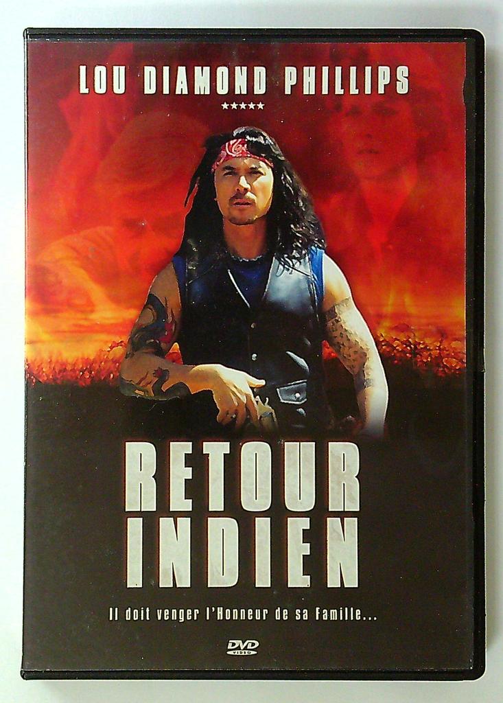Dvd film Retour Indien avec Lou Diamond Phillips