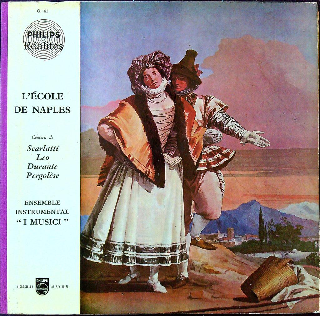 Disque vinyle – Philips – Musique classique – L'école de Naples