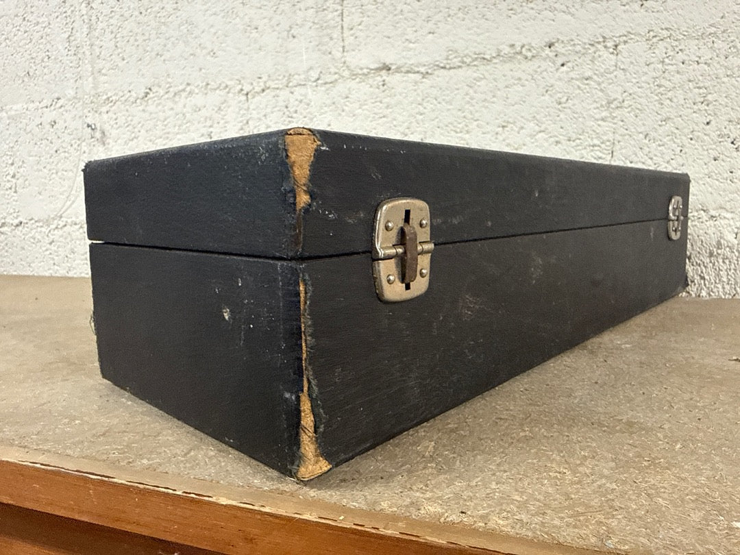 Trompette Couesnon – Ancien modèle argenté avec étui