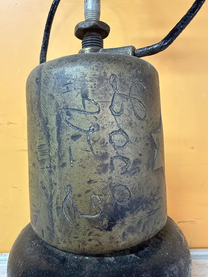 Lampe ancienne – Lampe à carbure vintage