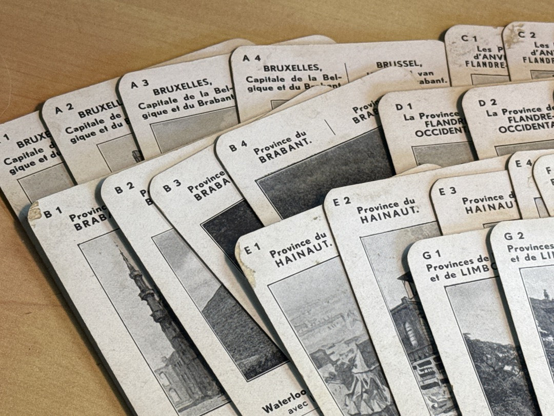 Jeu De Cartes – Jeux Spear – Jouet – Le Tour Du Monde Vintage 7 familles
