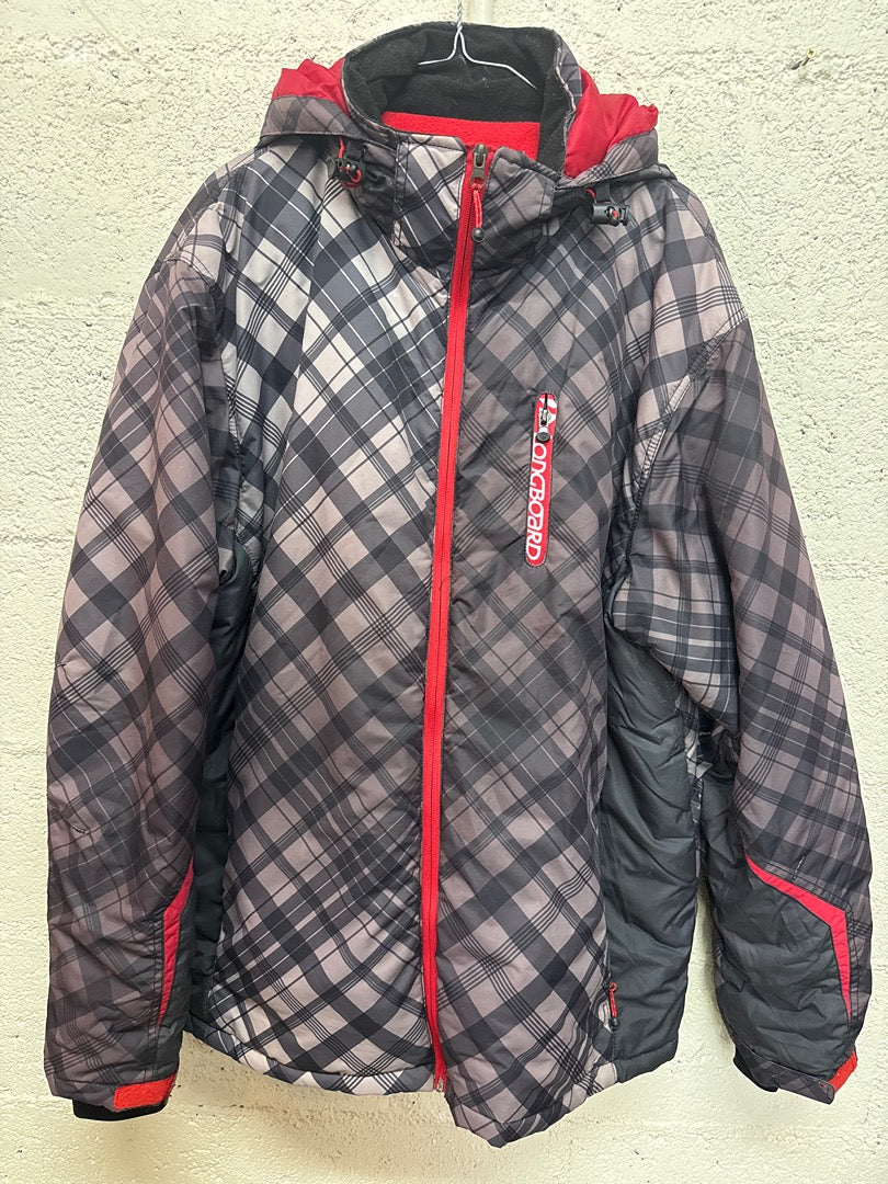 Veste Longboard – Doudoune à carreaux