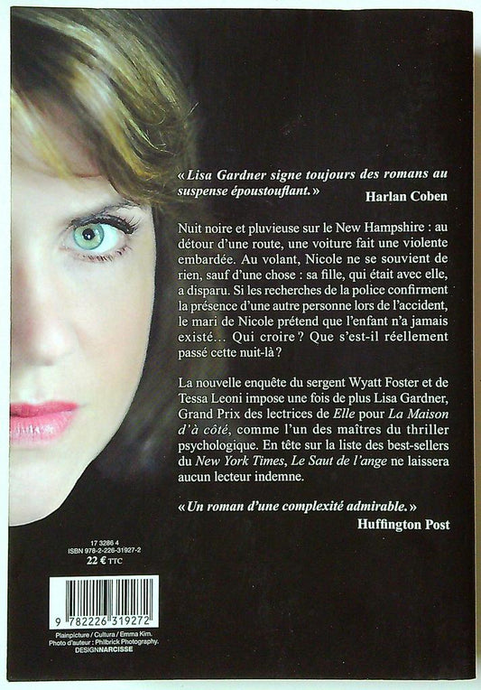 livre Le Saut de l'ange Lisa Gardner Littérature