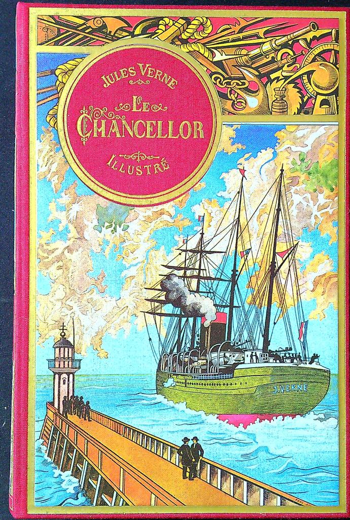 Livre Jules Verne – Le Chancellor – Littérature – Ormeraie