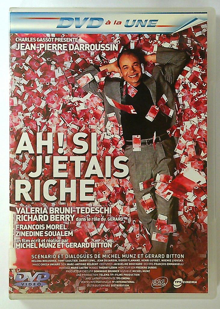Dvd Ah! Si j'étais riche Jean-pierre Darroussin