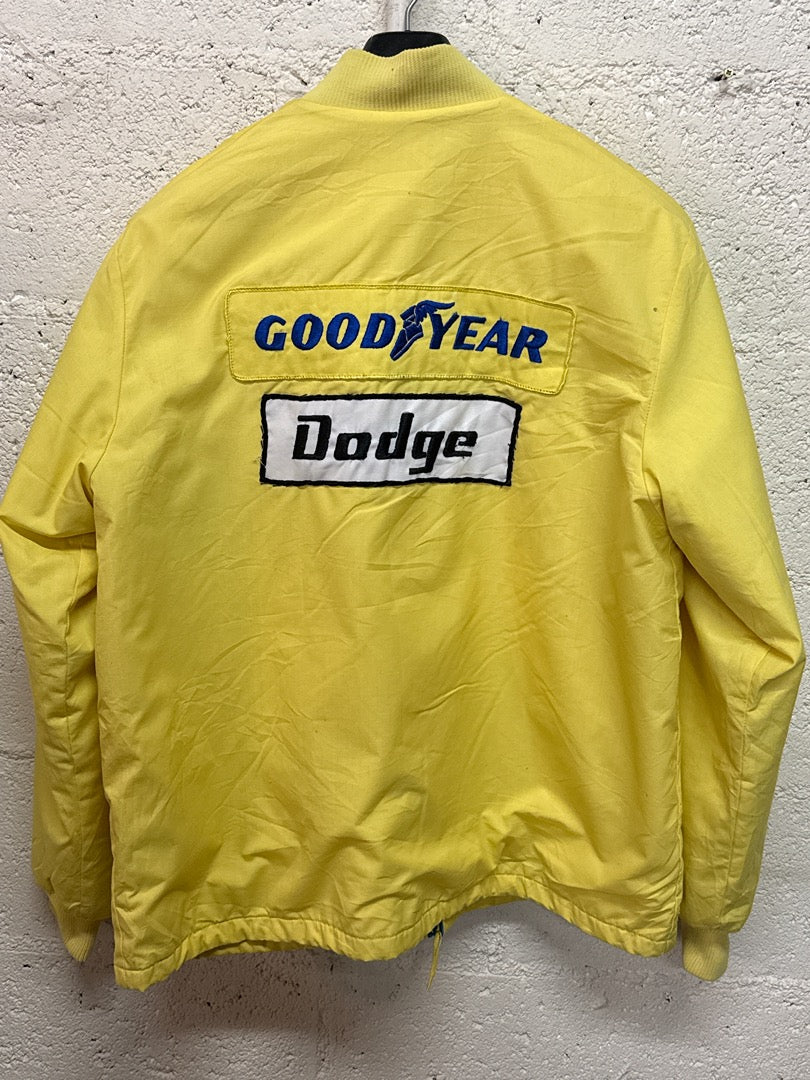 Blouson Goodyear – Veste vintage jaune Dodge