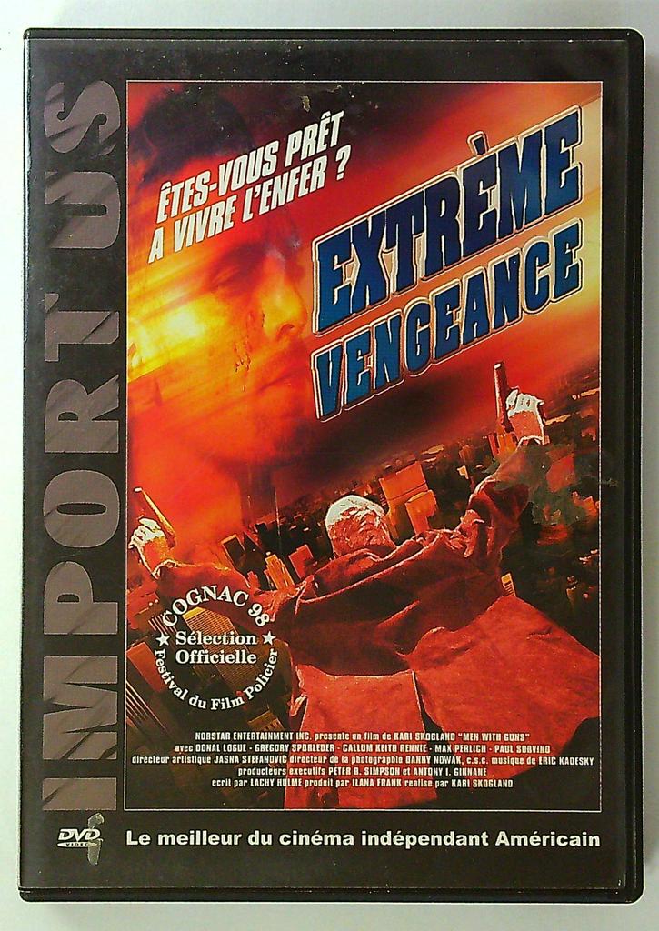 Dvd Extreme Vengeance Men with Guns Film Policier Zone 2