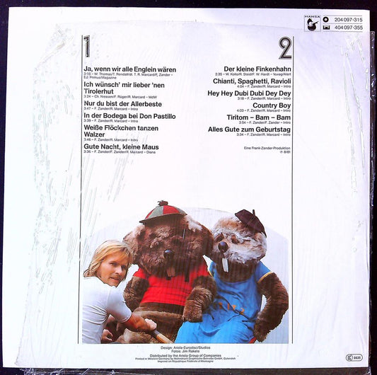 Disque Vinyle Frank Zander Ja wenn wir alle Englein wären