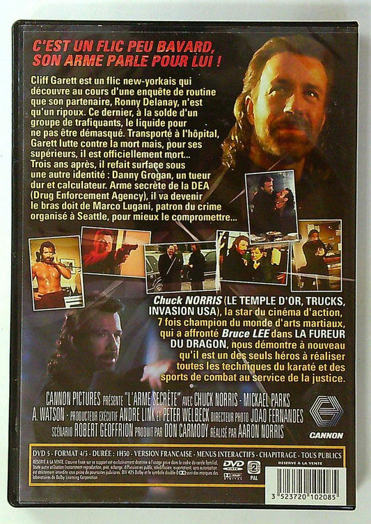 Dvd Chuck Norris L'arme Secrète Edition Prestige