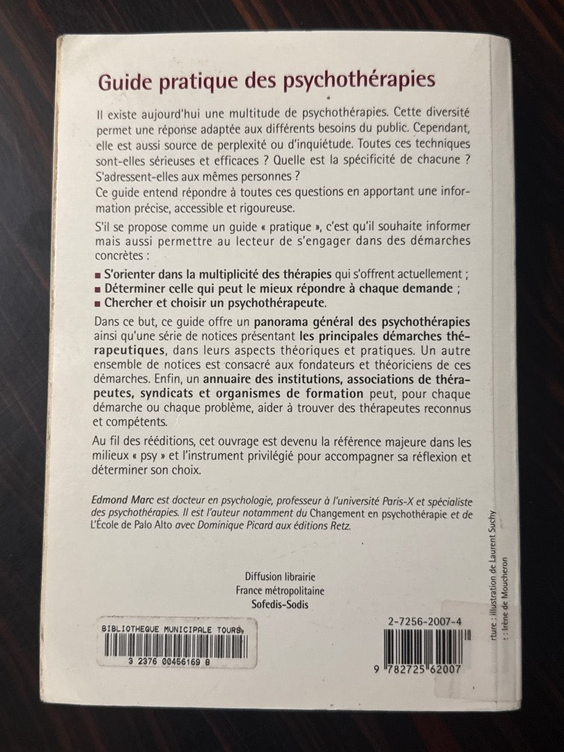 Livre – Edmond Marc – Psychologie – Guide pratique