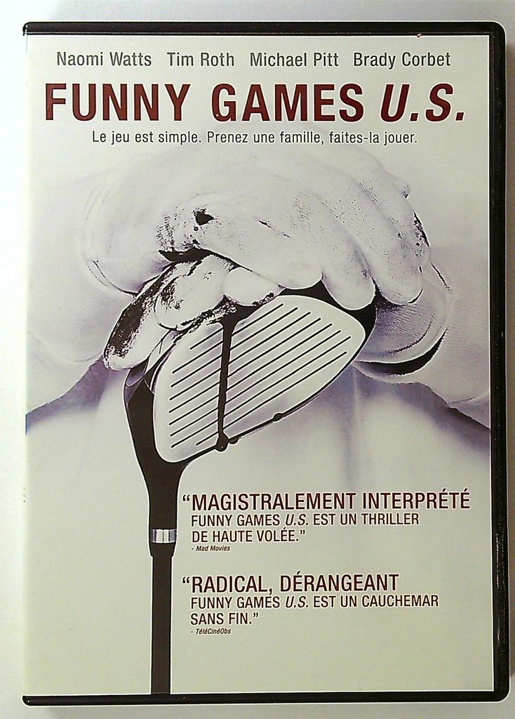 Dvd Funny Games U.s. Michael Haneke Warner Thriller