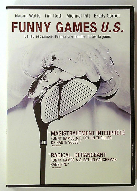Dvd Funny Games U.s. Michael Haneke Warner Thriller